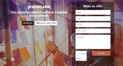 Desktop Screenshot of procons.com